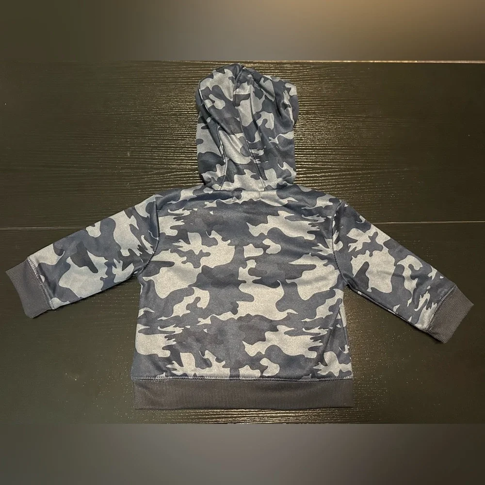 DKNY Size 12 Months Blue Camo Hoodie